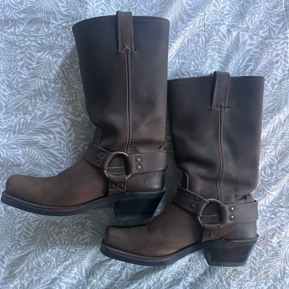 Original FRYE 12R Harness boots, size 6.5 - Picture 2 of 6